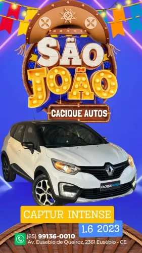 Renault Captur Intense Bose 1.6 16V Flex 5P AUT 2021