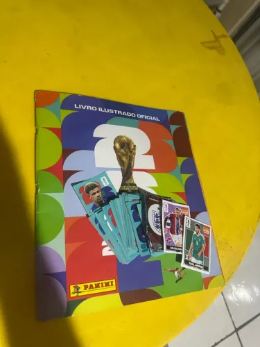 Álbum copa 2026+ figurinhas (contém legend)