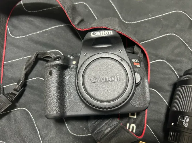 Kit fotografia (Câmera T5i Canon)
