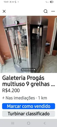 Baixei pra vender logo, galeteria de frango multiuso 