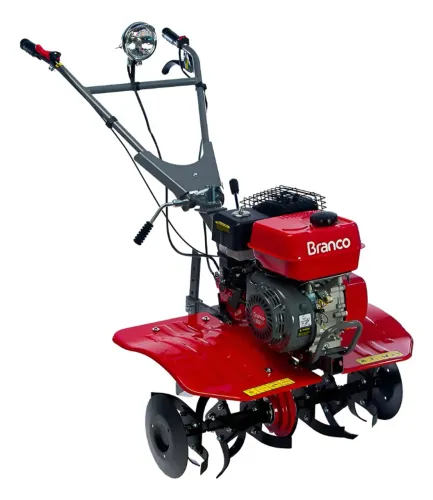 Motocultivador Tratorito À Gasolina 6,5cv Bttg 6.5 - Branco