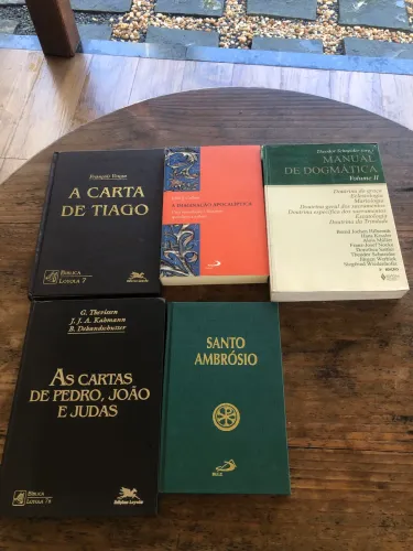 Livros de teologia / Leia o anúncio