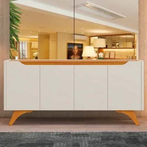 Buffet Atenas 1,80m 100% MDF -  Produto Novo! Pronta Entrega!