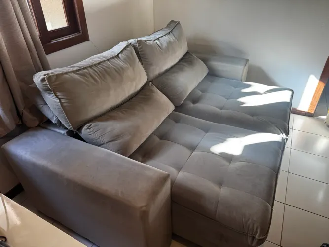 Sofa 2 Lugares Retratil - Pouco Uso