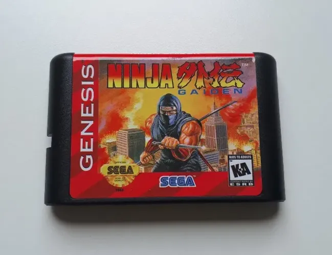 Cartucho Jogo Ninja Gaiden- Mega Drive