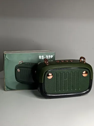 Caixa de Som Vintage - BLUETOOTH e FM