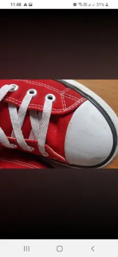 Tenis vermelho n 39