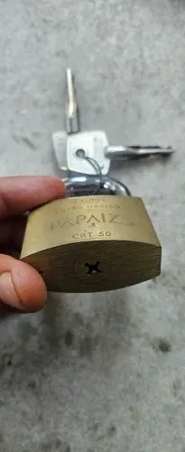 Cadeado tetra chave papaiz