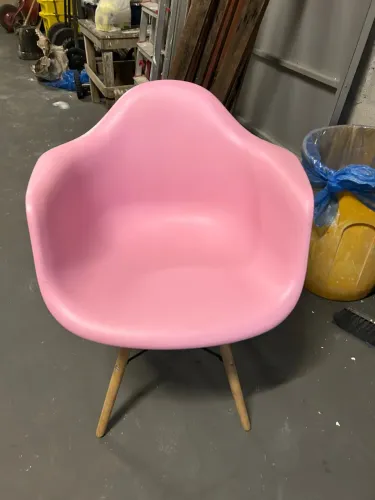 Cadeira Easy Wood Rosa