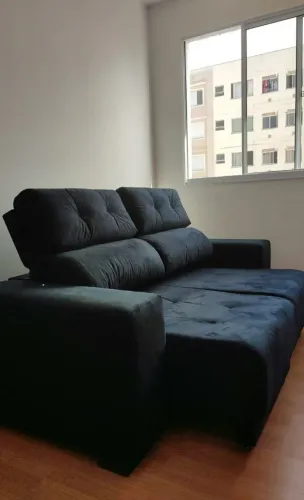 Sofá Retrátil Reclinável 2 Lugares