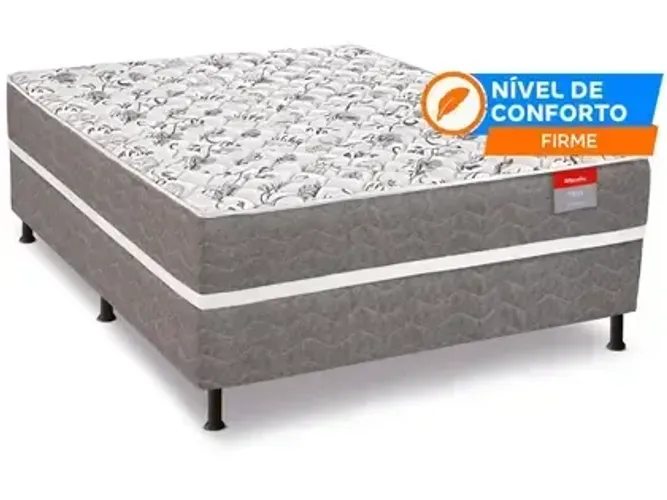 Cama Box Casal Reconflex Fênix | Excelente Estado | Grafite