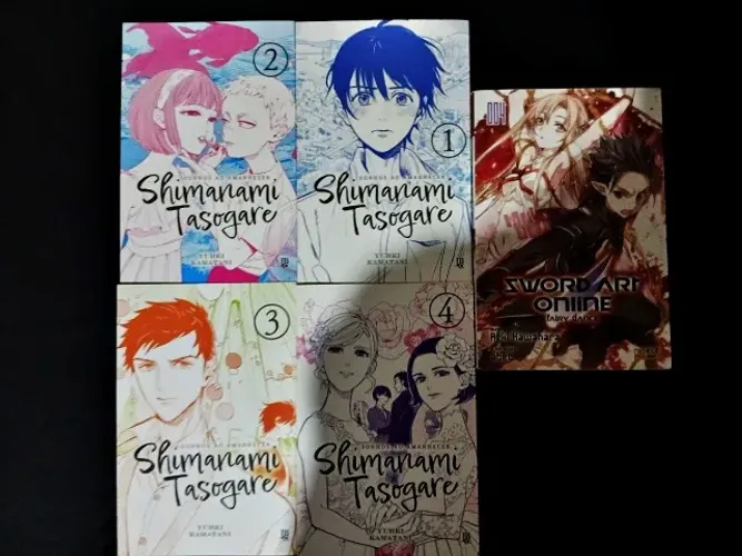 Kit - Mangas Shimanami Tasogare e Sword Art Online Vol. 4