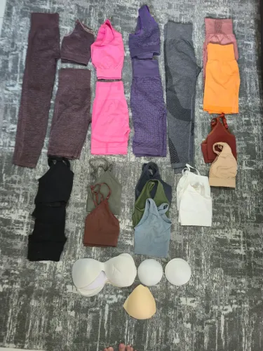 Lote Fitness Completo Academia Feminino (Kit Atleta) - Tamanho P/M