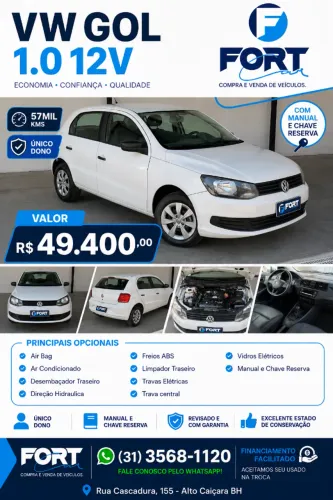 Volkswagen Gol Geração VII 1.0 12V Flex Mec. 4P 2023