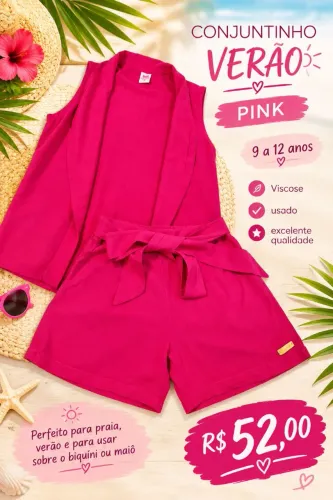 Peças para praia, moda verão infantil
