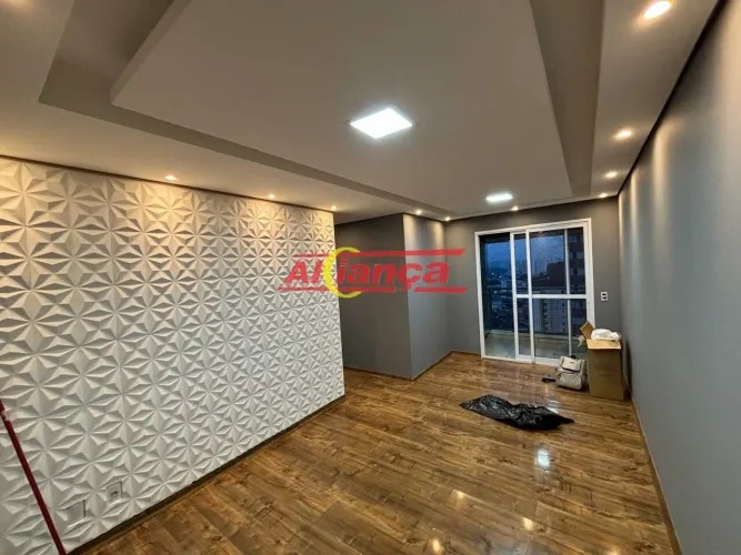Apartamento com sacada gourmet e lazer completo em condomínio