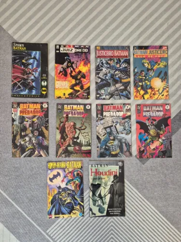 Lote HQs Batman Crossover (10 edições)