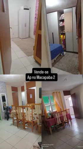 Vende-se apartamento no Residencial Macapaba 