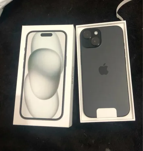 iPhone 15 preto 128Gb