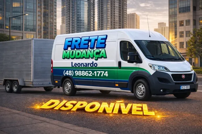 Frete e mudança região da grande Florianópolis 