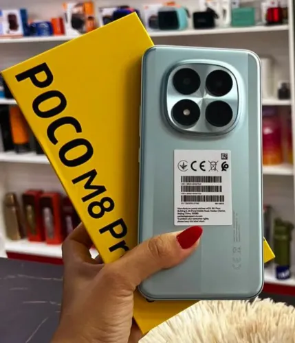 Smartphone Poco M8 Pro 5G Tela Amoled 1.5K 120Hz Barato Promoção Envio Imediato