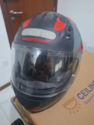 Capacete norisk, para motos tamanho 58