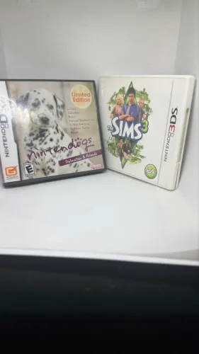 Nintendogs Limited e The Sims 3 Nintendo 3ds DS