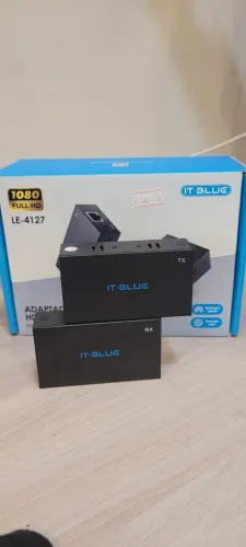 Extensão HDMI 60m Rj45 cat6 1080p It-Blue LE-4127