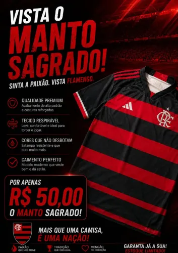 MANTO DO FLAMENGO
