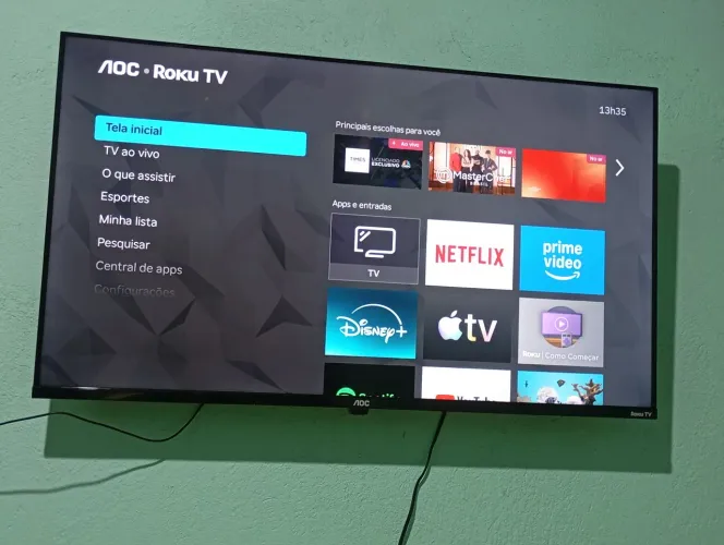 Tv smart 40 polegadas semi novo