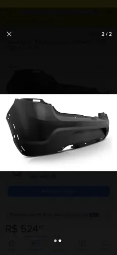 Parachoque de Sandero stepway 2009/2013