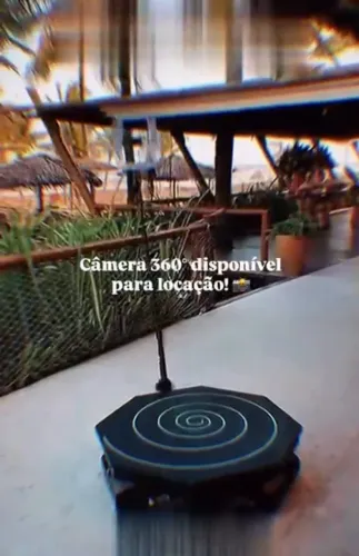 Câmera 360 disponível para locação