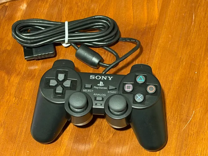 Controle PS2 original sem uso 