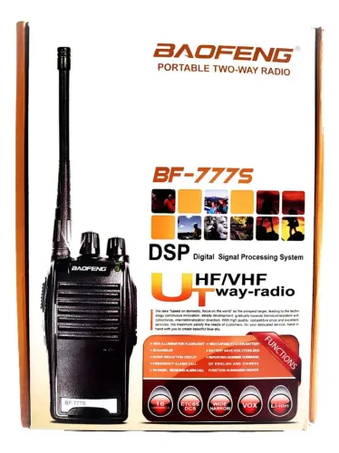 Par de rádio comunicador completo