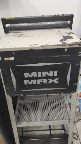 Encadernadora Elétrica Lassane Mini Max perfuradora de papel