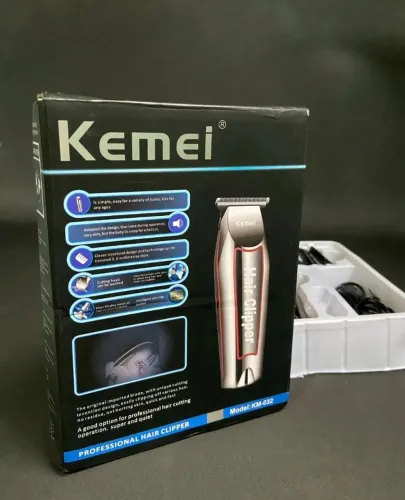 Máquina de barbear Kemei KM-032 Sem Fio