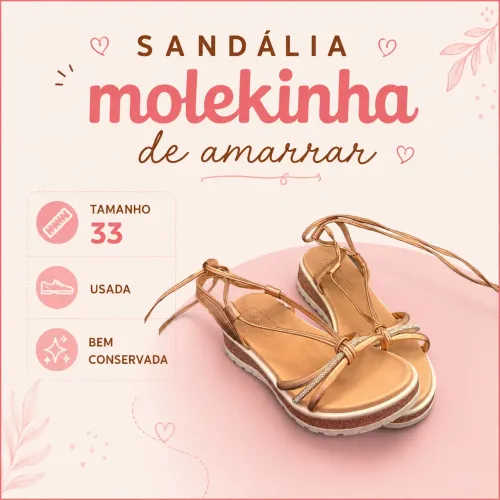 Sandália Molekinha