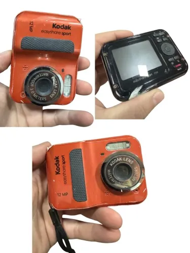Câmera Kodak EasyShare Sport C123 12MP - À Prova d?Água