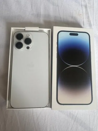 VENDO IPHONE 14 PRO MAX 256 GB SILVER