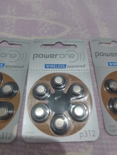 Pilhas Auditivas p312 Power One