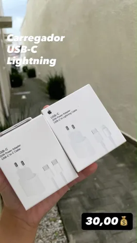 Carregadores 20W (USB-C para C / USB-C para Lightning)