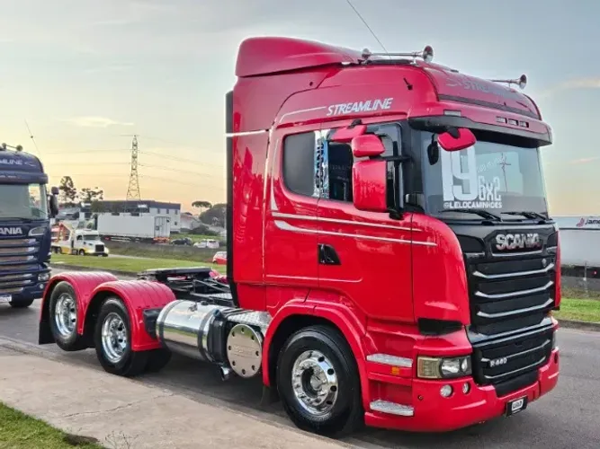 Scania R440 6x2 Streamline Ano 2019 RETARDER Automático Ar Condicionado