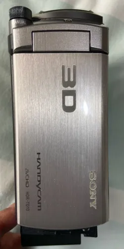 Filmadora Sony Hdr TD10 3D 60GB interno, cartão de memória - vídeo 3D