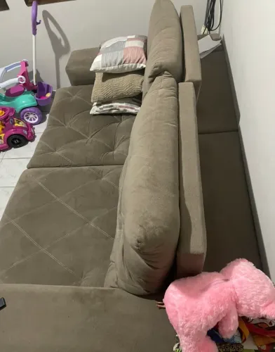 Sofá Retrátil Confortável - Ótimo para Sala