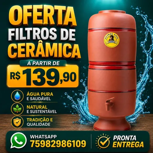 Filtros de cerâmica em promoção - A partir de: