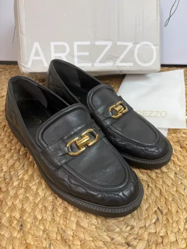 Mocassim em couro Arezzo 37