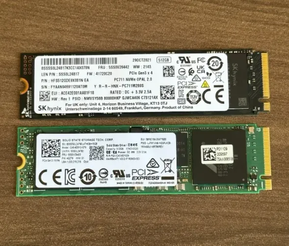 SSD Sata e NVME