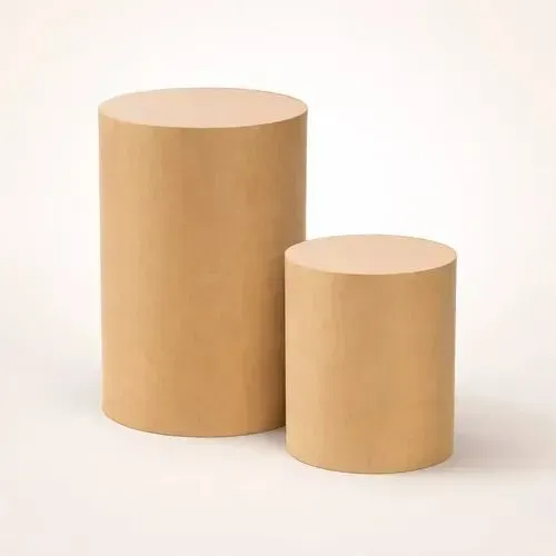 Cilindros MDF tamanho M e P para pegue e monte