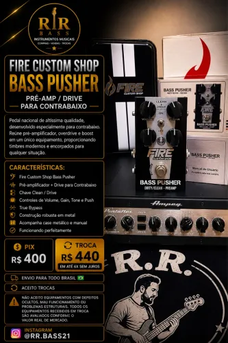 ? FIRE CUSTOM SHOP BASS PUSHER PEDAL