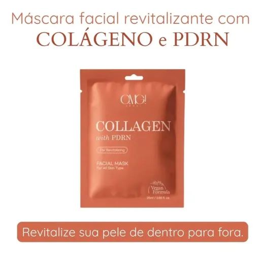 Máscara Facial OMG Colágeno com PDRN